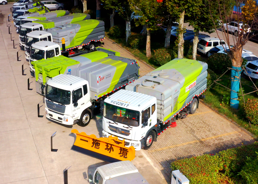 環(huán)衛(wèi)工人節(jié)，10款“東方紅”環(huán)衛(wèi)車(chē)輛引關(guān)注